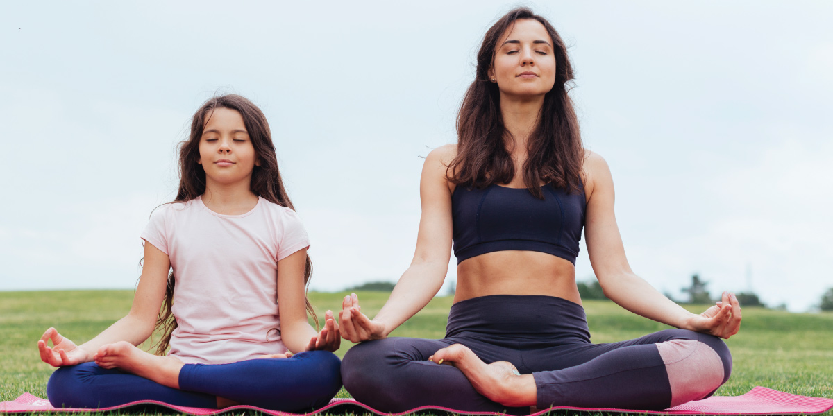 Two women's mediating